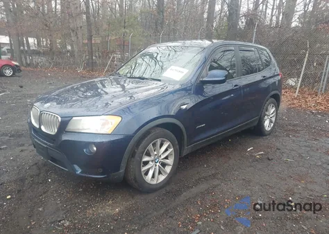 2014 BMW X3 xDrive28I from USA, damaged, VIN 5UXWX9C5XE0D29265